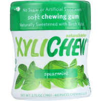 Xylichew's Gum Spearmint SF - sugar-free chewing gum.